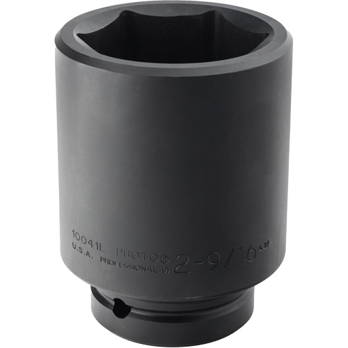 Socket, Impact, 2-9/16", 1" Drive, 6 Points, Deep Distribution Industrielle GC