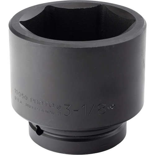 Socket, Impact, 3-1/8", 1" Drive, 6 Points Distribution Industrielle GC
