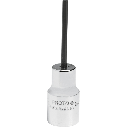 Douille &agrave; embout, Hexagonale, 2,5 mm x 1-7/8" lo, Prise 1/4" Distribution Industrielle GC