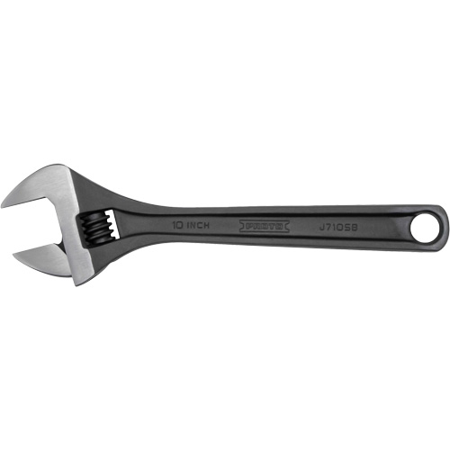 Cl&eacute; &agrave; molette, 10" lo, Oxyde noir Distribution Industrielle GC