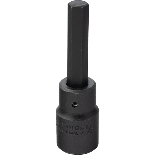 Socket Bit, Hex, 3/8" x 3-1/4" L, 1/2" Drive Distribution Industrielle GC