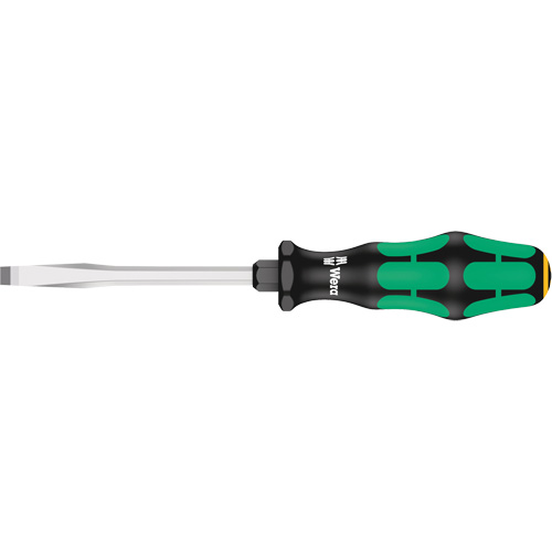 Tournevis pour vis &agrave; fente, 1,0 mm, 7-13/16" lo, Prise Plastique Distribution Industrielle GC