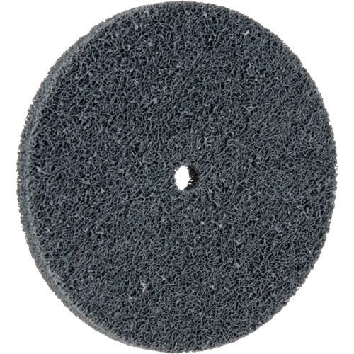 Meule homog&egrave;ne &agrave; faible densit&eacute; de s&eacute;rie 500 Standard Abrasives, 3" x 1/4", Arbre de 1/4", Grain de Fin, Carbure de silicium Distribution Industrielle GC
