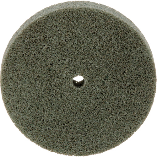 Meule homog&egrave;ne &agrave; faible densit&eacute; de s&eacute;rie 500 Standard Abrasives, 3" x 1/2", Arbre de 1/4", Grain de Moyen, Oxyde d'aluminium Distribution Industrielle GC