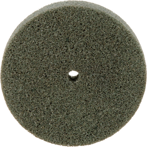 Meule homog&egrave;ne &agrave; faible densit&eacute; de s&eacute;rie 500 Standard Abrasives, 3" x 1/2", Arbre de 1/4", Grain de Moyen, Oxyde d'aluminium Distribution Industrielle GC