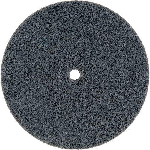 Meule homog&egrave;ne &agrave; faible densit&eacute; de s&eacute;rie 500 Standard Abrasives, 3" x 1/2", Arbre de 1/4", Grain de Fin, Carbure de silicium Distribution Industrielle GC