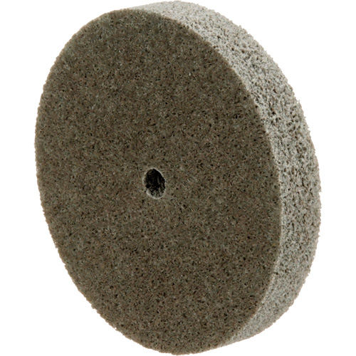 Disque unitaris&eacute; Standard Abrasives, 3" x 1/2", Arbre de 1/4", Grain de Moyen, Oxyde d'aluminium Distribution Industrielle GC