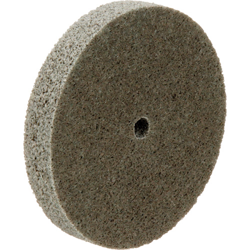 Disque unitaris&eacute; Standard Abrasives, 3" x 1/2", Arbre de 1/4", Grain de Moyen, Oxyde d'aluminium Distribution Industrielle GC