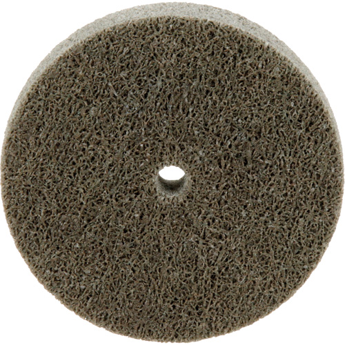Disque unitaris&eacute; Standard Abrasives, 3" x 1/2", Arbre de 1/4", Grain de Moyen, Oxyde d'aluminium Distribution Industrielle GC