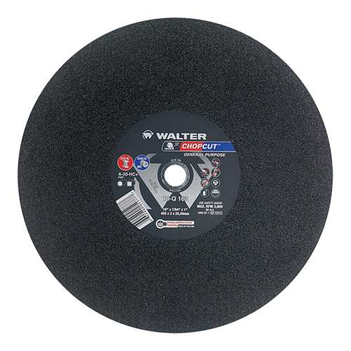 Meules &agrave; tronçonner Chopcut, 16" x 7/8", Arbre de 1", Type 1, Oxyde d'aluminium, 3800 Tr/min Distribution Industrielle GC