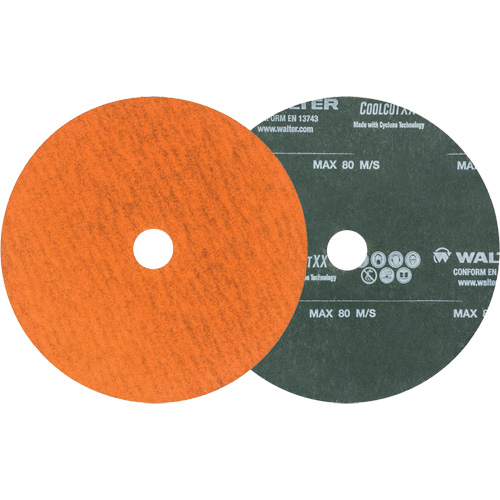 Disques en fibre - Coolcut XX, C&eacute;ramique, 36, 5" Dia x 7/8" Arbre Distribution Industrielle GC