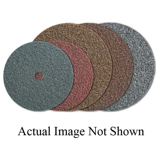 Disque de pr&eacute;paration de surface QUICK-STEP BLENDEX, 4-1/2" dia., Grain Extra grossier, Oxyde d'aluminium Distribution Industrielle GC
