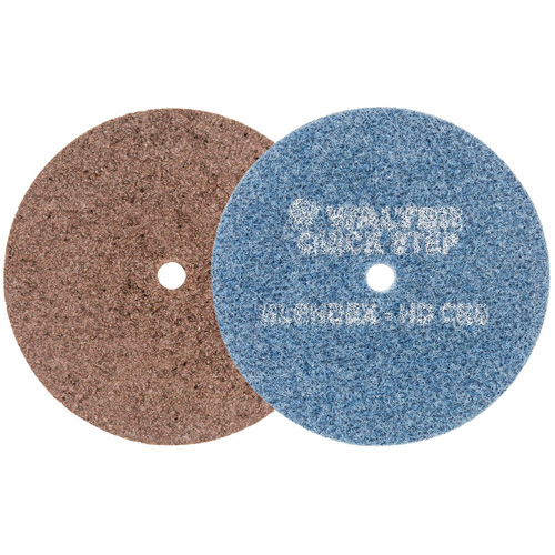 Disque de pr&eacute;paration de surface QUICK-STEP BLENDEX, 5" dia., Grain Extra grossier, Oxyde d'aluminium Distribution Industrielle GC