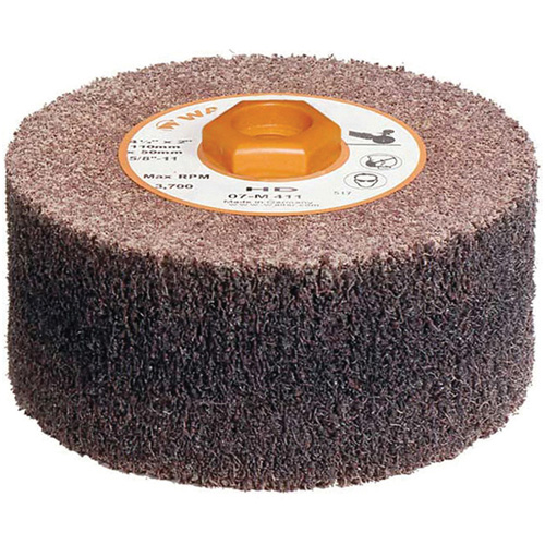 Tambour Blendex &agrave; haute densit&eacute;, 4-1/2" dia. x 2" la, 5/8"-11 Arbre, Grain HD Distribution Industrielle GC