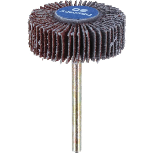 M&egrave;che de ponçage &agrave; roue &agrave; lamelles 3/8" - grain 80 Distribution Industrielle GC