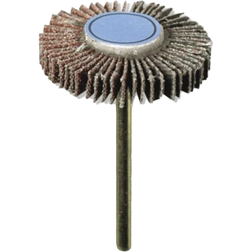 M&egrave;che de ponçage &agrave; roue &agrave; lamelles 3/16" - grain 120 Distribution Industrielle GC