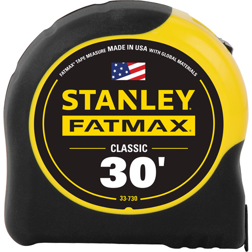 Ruban &agrave; mesurer classique FatMax, 1-1/4" x 30', Marques de goujon Imp&eacute;rial Distribution Industrielle GC