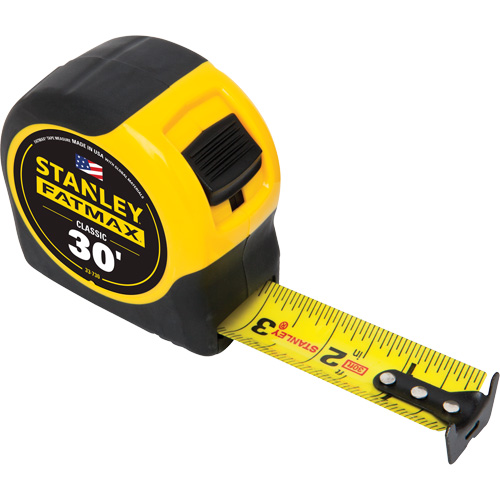 Ruban &agrave; mesurer classique FatMax, 1-1/4" x 30', Marques de goujon Imp&eacute;rial Distribution Industrielle GC