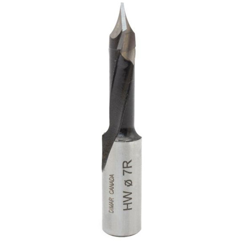 Forets pour trou de passage &agrave; pointes au carbure, Diam&egrave;tre de 7 mm Distribution Industrielle GC