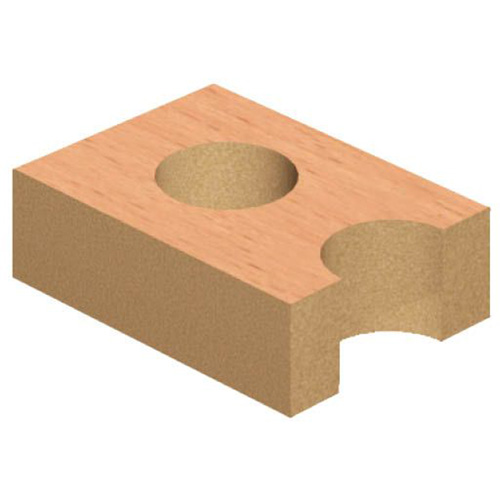 Through-Hole Carbide Tipped Drill, 2/5" Diameter Distribution Industrielle GC