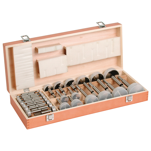Woodpecker Forstner Bit Kits in a Wooden Box, 29 Pieces, High Carbon Steel Distribution Industrielle GC