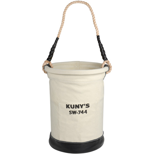 Seaux &agrave; outils robustes, 11" lo x 11" la x 16" h, Toile, Beige Distribution Industrielle GC