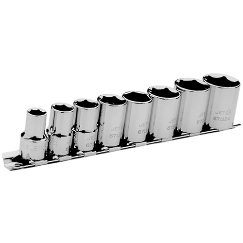 Jeu de douilles SAE, 8 Mcx, Prise de 3/8" Distribution Industrielle GC