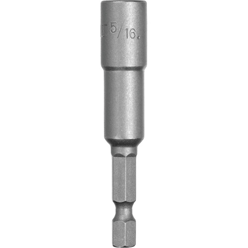 Nut Driver, 5/16" Tip, 1/4" Drive, 2-9/16" L, Magnetic Distribution Industrielle GC