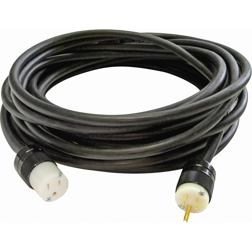 Heavy-Duty Neoprene Extension Cords, Indoor/Outdoor, SOOW, 12/3 AWG, 15 A, 25' Distribution Industrielle GC