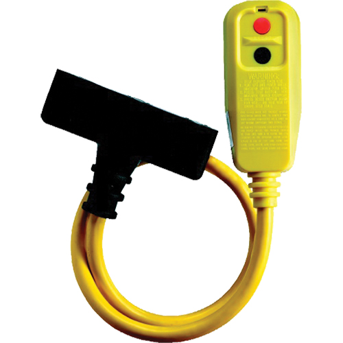 GFCI Protected Tri-Cords, 120 V, 15 A, 2' Cord Distribution Industrielle GC