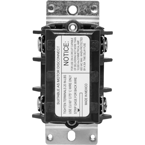 Single Phase Double Pole Disconnect Switch Distribution Industrielle GC