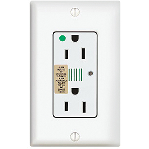 Hospital Grade Surge Protective Receptacle - 120V, 15A Duplex Distribution Industrielle GC