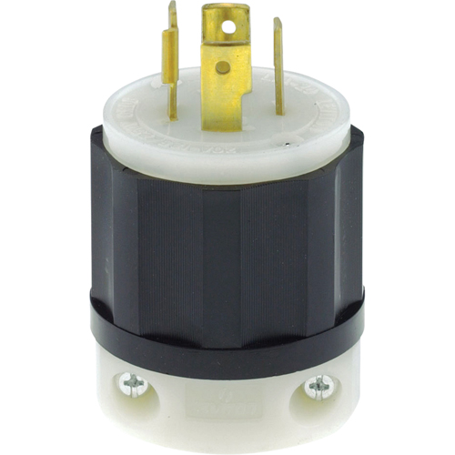 Dispositif verrouillable de qualit&eacute; industrielle, Nylon, 20 A, 125 V/250 V, L14-20P Distribution Industrielle GC