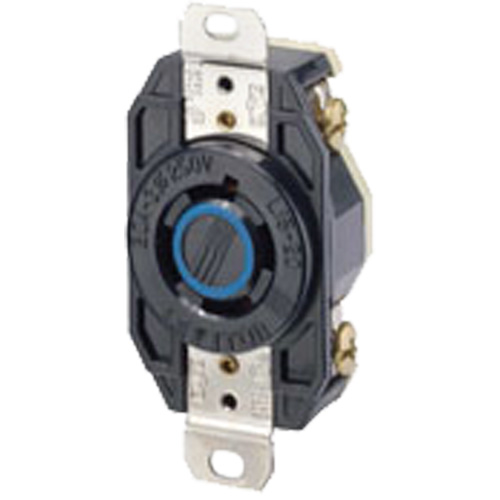 Single Flush 3-Pole 4-Wire Grounding Receptacle Distribution Industrielle GC