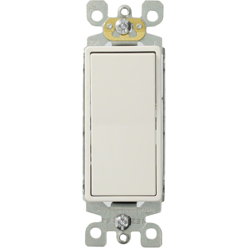 Decora&reg; Quiet Rocker Switch with 3-Way Toggle Distribution Industrielle GC