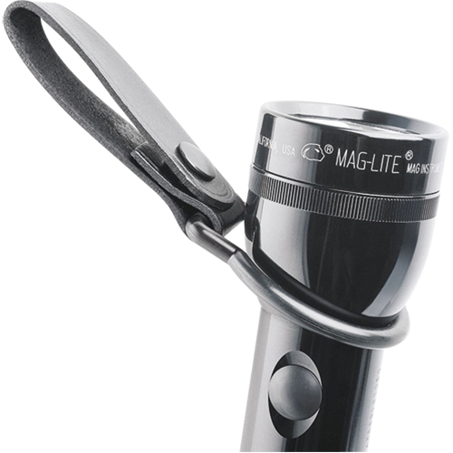Pince de ceinture pour &agrave; piles D, Porte-lampe de poche, Cuir, 1 Poches Distribution Industrielle GC