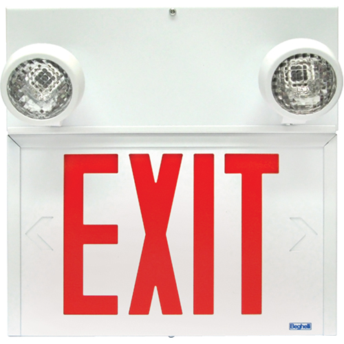 Stella Combination Signs - Exit, LED, Hardwired, 12-1/8" L x 12-1/2" W, English Distribution Industrielle GC