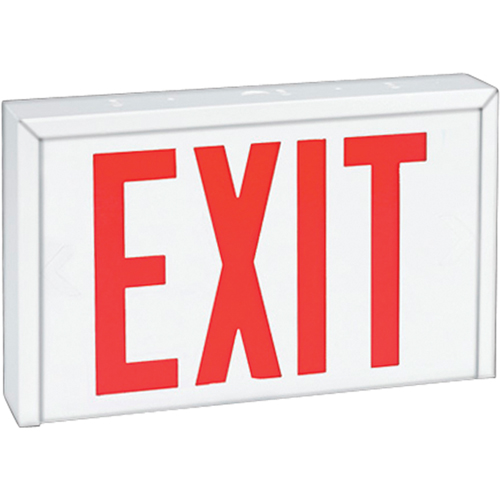 Stella Exit Signs - Exit, LED, 12" L x 12" W, English Distribution Industrielle GC