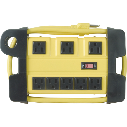 Workshop Power Box, 8 Outlet(s), 6', 15 Amps, 1875 W, 125 V Distribution Industrielle GC