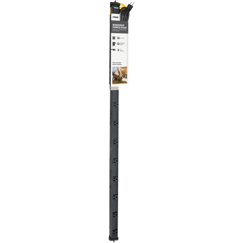 Bloc multiprise 4', 12 Prise(s), 6', 125 V Distribution Industrielle GC