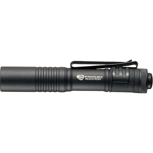 MicroStream&reg; Pen Light, LED, 45 Lumens, Aluminum Body, AAA Batteries, Included Distribution Industrielle GC