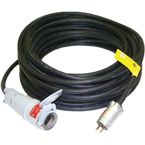 Heavy-Duty Neoprene Extension Cords, Indoor/Outdoor, SOOW, 12/3 AWG, 15 A, 100' Distribution Industrielle GC