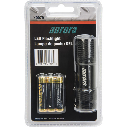 Mini lampe de poche AFL200, DEL, 25 lumens, Piles AAA Distribution Industrielle GC