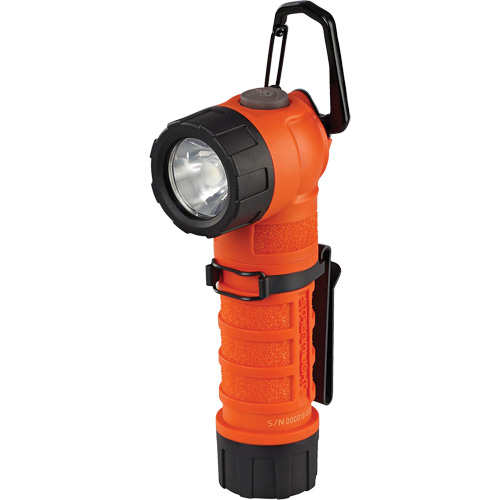 PolyTac&reg; 90 X Right Angle Flashlight, LED, CR123A Batteries, Polymer Distribution Industrielle GC