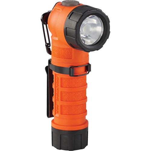 PolyTac&reg; 90 X Right Angle Flashlight, LED, CR123A Batteries, Polymer Distribution Industrielle GC