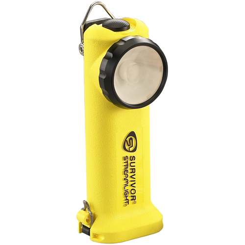 Survivor&reg; Flashlight with Charger, LED, Rechargeable/AA Batteries, Nylon Polymer Distribution Industrielle GC