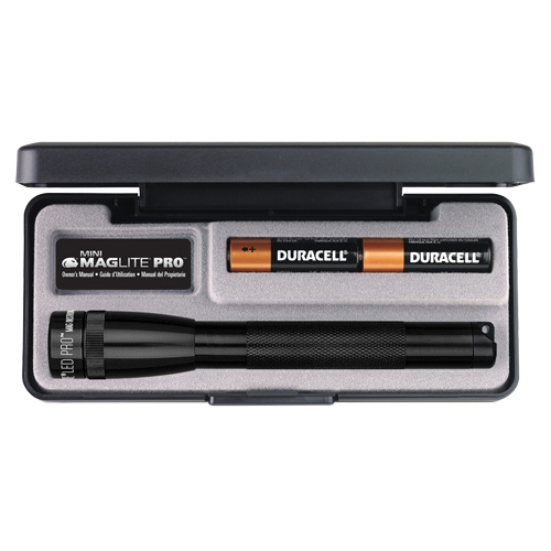 Lampes de poche Mini Pro, DEL, 272 lumens, Piles AA Distribution Industrielle GC