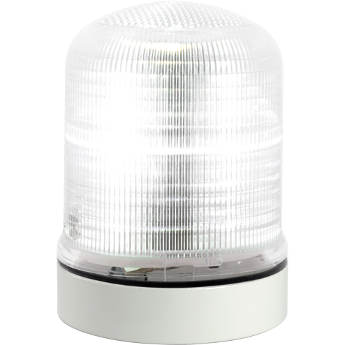 Streamline&reg; Modular Multifunctional LED Beacons, Continuous/Flashing/Rotating, Clear Distribution Industrielle GC
