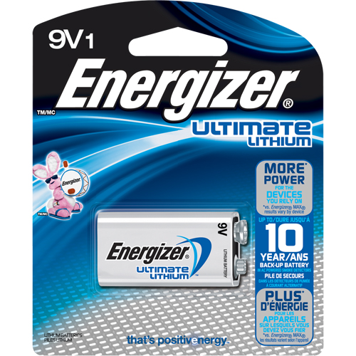 Batteries au lithium, 9 V Distribution Industrielle GC
