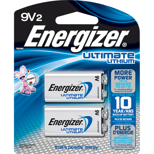 Batteries au lithium, 9 V Distribution Industrielle GC